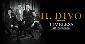 Il Divo Announces New North American Dates for the 'Timeless' Tour Image