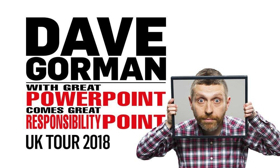 Dave Gorman's Sell Out Tour Extended for Second Time with Multiple Shows Added at Many of the UK's Biggest Theaters  Image