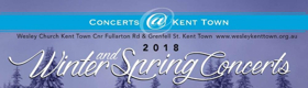 Concerts@Kent Town Present the Second Concert in Their 2018 Season Image