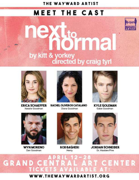 The Wayward Artist Launches Second Season with NEXT TO NORMAL 