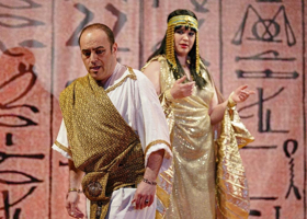 Review: It May Not Be Celestial but AIDA Reigns in Brooklyn at Feisty Regina Opera Image