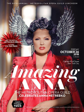 The Metropolitan Opera Guild's 84th Annual Luncheon Will Honor Anna Netrebko Image