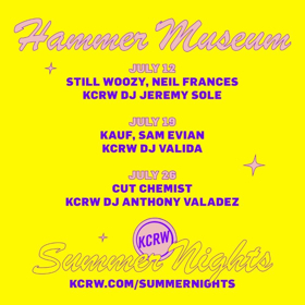 KCRW and the Hammer Museum Announce Line-Up for 2018 Summer Nights 