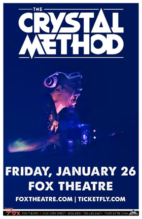 The Crystal Method to Perform at Fox Theatre  Image