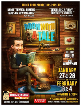 Helder Brum Productions Presents BORN WITH A TALE Image