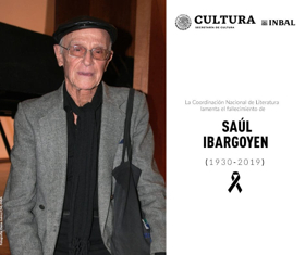 El INBAL lamenta el fallecimiento del escritor Saúl Ibargoyen Image