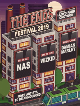 Nas, Wizkid and Damian Marley to Headline the Inaugural The Ends Festival 