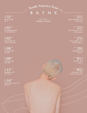 BAYNK Announces Spring 2019 North American Headline Tour Image
