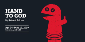 Coal Mine Theatre Presents HAND TO GOD Image
