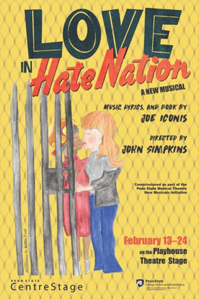 Penn State to Premiere Joe Iconis' LOVE IN HATE NATION Image