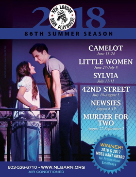 New London Barn Announces 2018 Summer Season; CAMELOT, NEWSIES, and More  Image