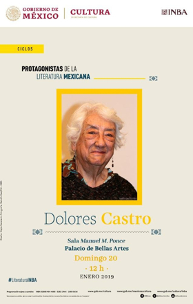 Reconocerán a la poeta Dolores Castro como una de las Protagonistas de la literatura mexicana 