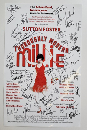 Bid to Win a Signed Poster from the THOROUGHLY MODERN MILLIE Anniversary Concert Image