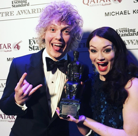 BAT OUT OF HELL, THE FERRYMAN, Andrew Garfield, Amber Riley & More Win Big at 2017 London Evening Standard Theatre Awards Image