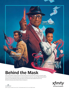 Comcast Partners With Xfinity To Celebrate Black History Month With GROUNDBREAKERS: HEROES BEHIND THE MASK 