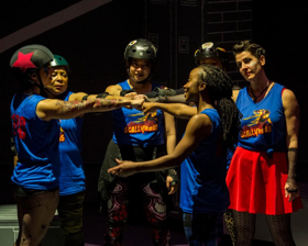 Review: FOR THE LOVE OF (OR, THE ROLLER DERBY PLAY) Opens Block Party 2019 in Winning Style 
