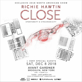 Richie Hawtin Announces the Return of CLOSE to North America at Avant Gardner in NYC December 8 