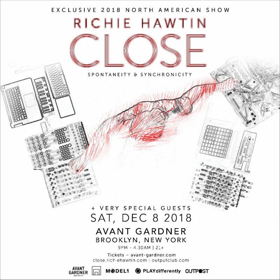 Richie Hawtin Announces the Return of CLOSE to North America at Avant Gardner in NYC December 8 Image