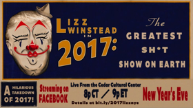 Lizz Winstead in 2017: THE GREATEST SH*T SHOW on Earth Free Livestream on New Year's Eve! Image