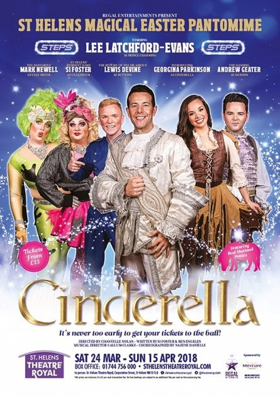 CINDERELLA Guaranteed To Be STEP-tacular As Full Cast Announced For St Helens Theatre Royal's Easter Panto 
