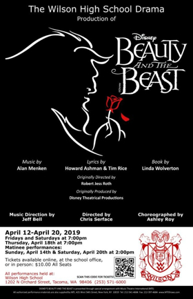 Wilson High School presents Disney's BEAUTY AND THE BEAST Image