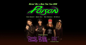 Poison, Cheap Trick, and Pop Evil Join Forces For U.S. Summer Tour 