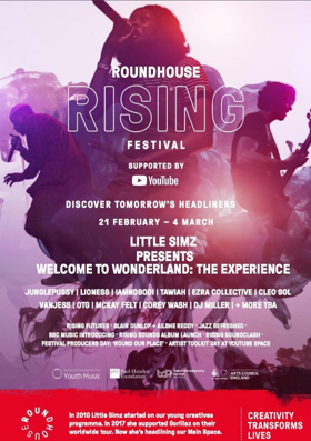 Roundhouse Rising Festival Announces Lineup for WELCOME TO THE WONDERLAND: THE EXPERIENCE Part II 