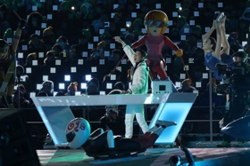 Raiden Performs at Winter Olympic Games Closing Ceremony Alongside Martin Garrix Image