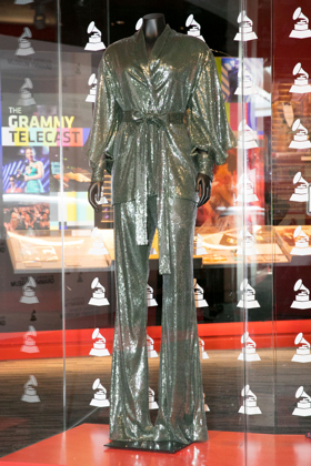 GRAMMY Museum Adds Michelle Obama's 61st GRAMMYs Outfit To Its 'On The Red Carpet' Collection Image