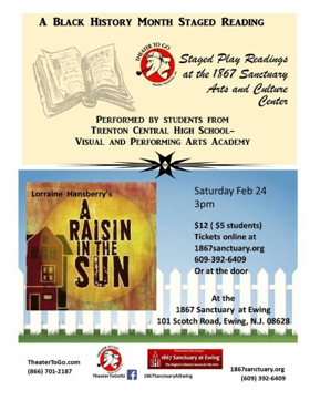 Theater To Go Presents a Staged Reading Of A RAISIN IN THE SUN  Image