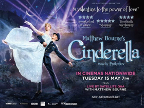 Matthew Bourne's CINDERELLA To Screen Theatrically in UK and Ireland This May 