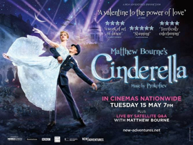 Matthew Bourne's CINDERELLA To Screen Theatrically in UK and Ireland This May Image