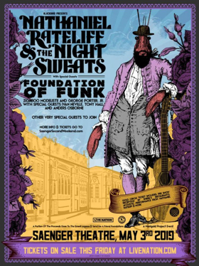 Nathaniel Rateliff & The Nightsweats To Headline 'Second Weekend at the Saenger' Image