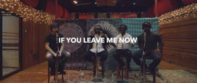 BOYZ II MEN And Charlie Puth Share IF YOU LEAVE ME NOW Studio Session 