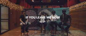 BOYZ II MEN And Charlie Puth Share IF YOU LEAVE ME NOW Studio Session Image