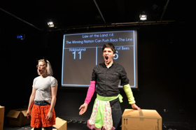 Interview: Anoushka Bonwick And Elliot Hughes Talk DRAWING THE LINE at The Albany Image