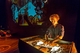 Live Storytelling with Sand: Spanish Theatre Company Brings Dreams to Jersey City Image