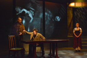 Review: CRIME AND PUNISHMENT Adaptation for Three Actors Offers an Intense Psychological Why-Dun-It Image