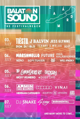 Jess Glynne, Rudimental, The Chainsmokers, G-Eazy Join Balaton Sound Festival Lineup Image