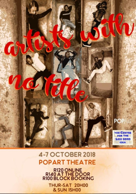 ARTISTS WITH NO TITLE Comes to POPArt Theatre Image