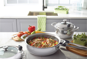 VIDA SANA COOKWARE by Princess House-Cook Delicious Meals While Reducing Fats and Oils 
