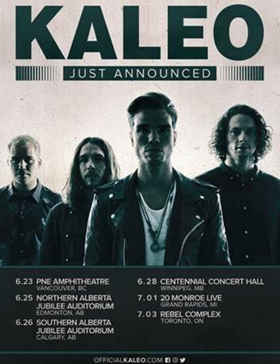 Kaleo Announce North American Tour 