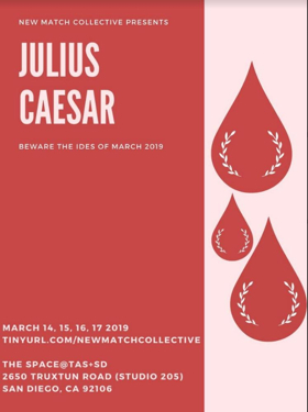 Alyssa Salter & New Match Collective bring a new perspective to JULIUS CAESAR Image