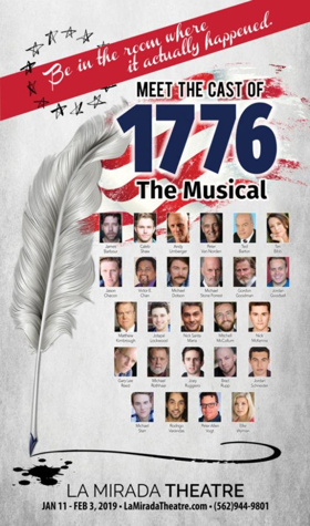 BWW Review: 1776 Offers an Inside Look at the Imperfect Men Who First Strived For a More Perfect Union 