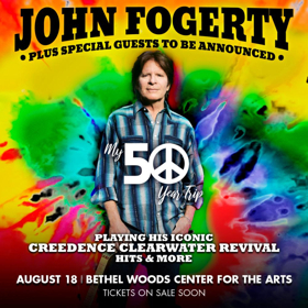 John Fogerty to Perform at Woodstock Weekend Celebration 