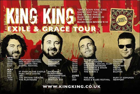 King King Kick Off Spring UK 2018 Tour With Special Guests Xander and the Peace Pirates, Steve Hill, & More 