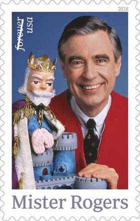 Mister Rogers Forever Stamp Dedicated Today Where it All Began 50 years ago 