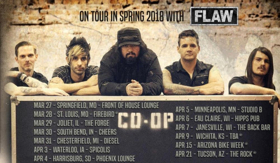CO-OP Featuring Dash Cooper Announce Tour with FLAW + Debut Album Out This April 