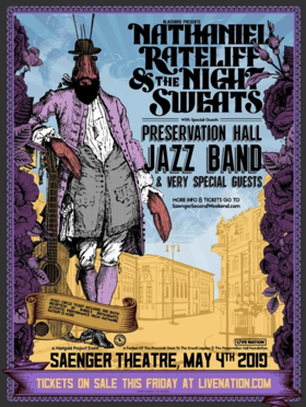 Nathaniel Rateliff With Foundation of Funk And Others Add 2nd NOLA Night Image