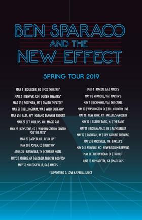 Ben Sparaco and The New Effect Announce National Spring Tour Image